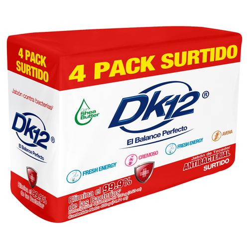 Jabón de tocador DK 12 surtido 4 Pack - 400 g