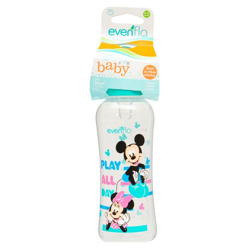Biberon 8 oz Mickey Evenflo Feria