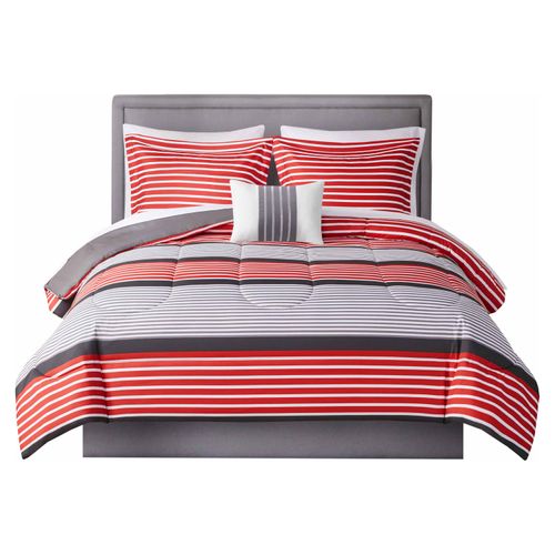 Edredón 8Pzs Biab Full Rojo