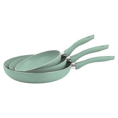 Set 3 Sarténes Aluminio 20 24 Y 28 cm