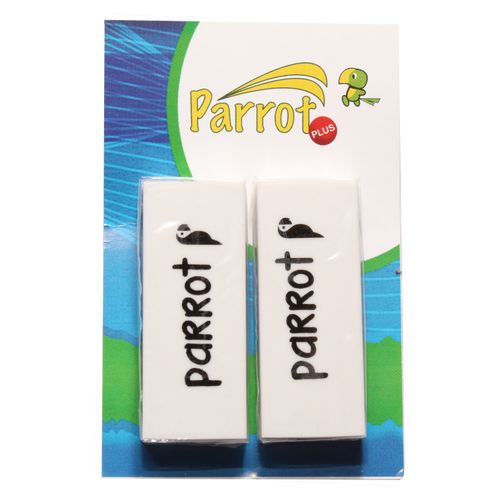 Goma De Borrar Parrot Blister 2Ea