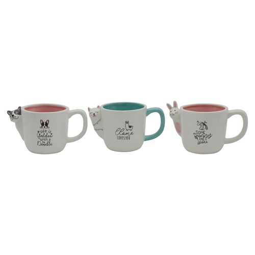 Taza De Ceramica Con Figura De Animal
