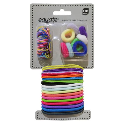 Equate Colas Para El Cabello 100 Piezas
