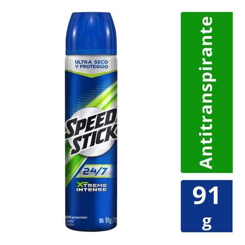 Desodorante Speed Stick 24/7 Xtreme Intense Aerosol 91 G