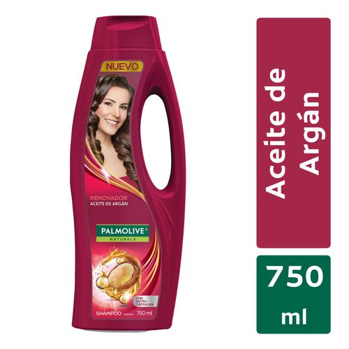 Shampoo Palmolive Naturals Renovación Aceite de Argán 750 ml