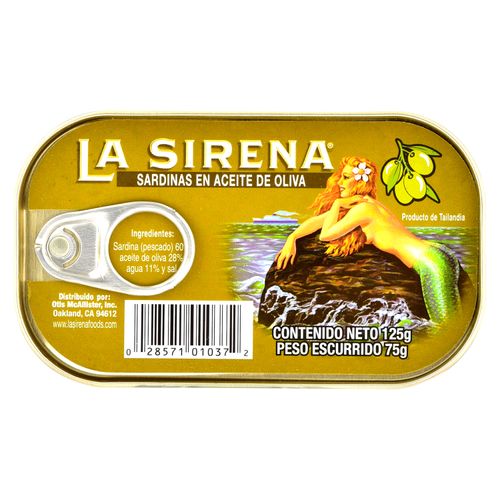 Sardina La Sirena Aceite Oliva - 125gr