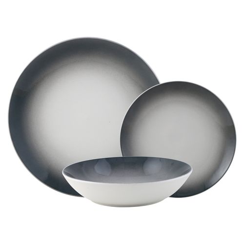 Vajilla De Porcelana Blanca 12 Piezas Co