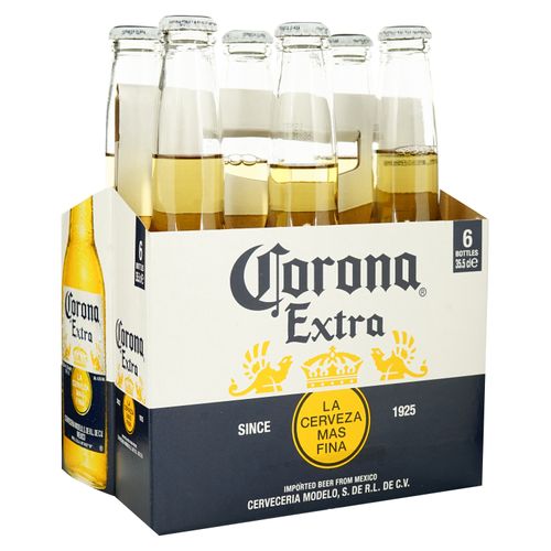 Cerveza Corona Extra Botella - 355 ml