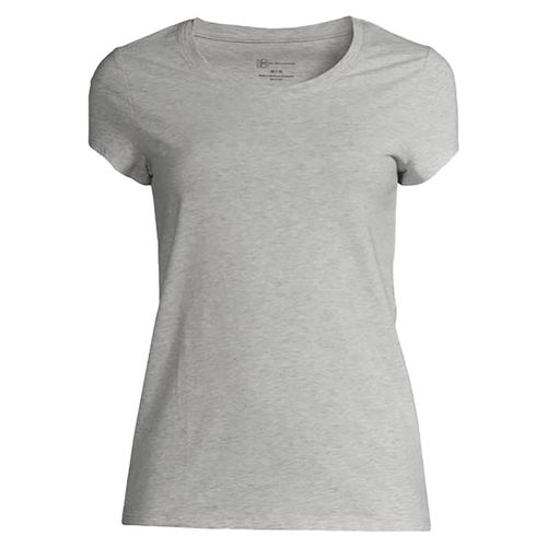 T shirt NOBO manga corta para dama, talla : XS Gris