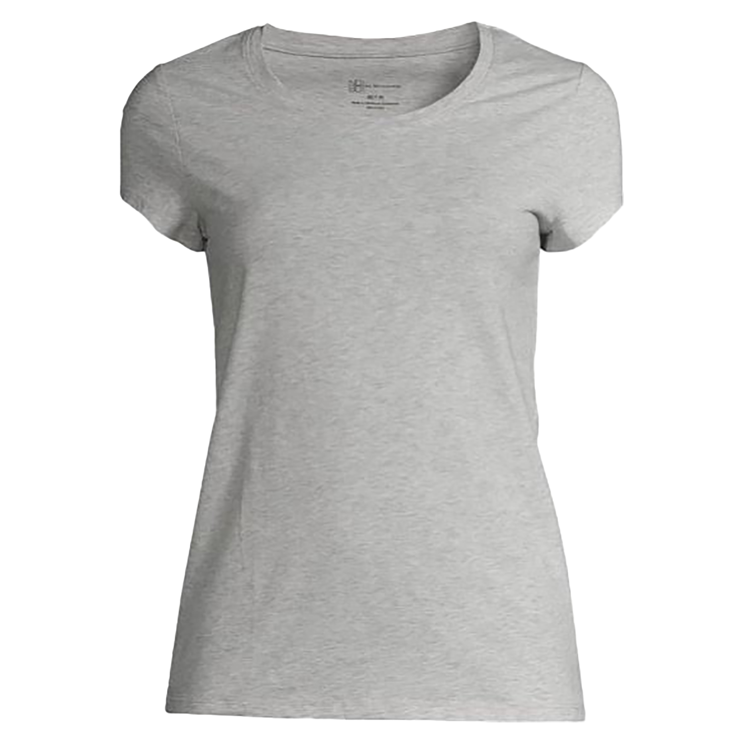 T-shirt-NOBO-manga-corta-para-dama-talla-XS-Gris-1-24578