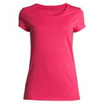 T-shirt-NOBO-manga-corta-para-dama-talla-XS-Fucsia-1-24590