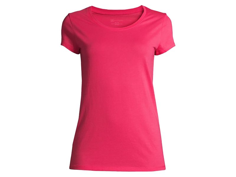 T-shirt-NOBO-manga-corta-para-dama-talla-XS-Fucsia-1-24590