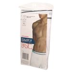 Boxer-Simply-Basic-Caballero-Blanco-T-Xl-2-23062