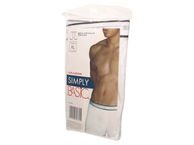 Boxer-Simply-Basic-Caballero-Blanco-T-Xl-2-23062