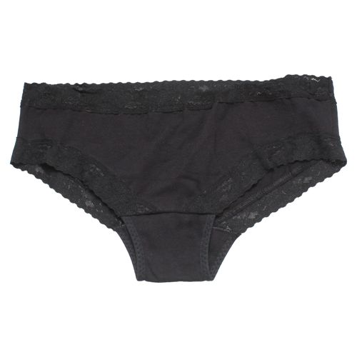 Boxer Cach Alg Licra Ts Negro Dama