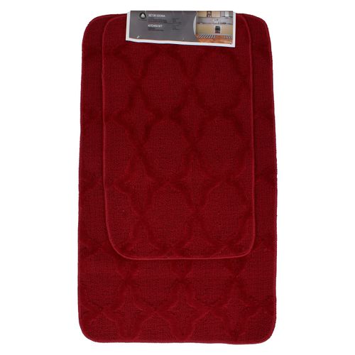 Hometrends Alfombra Cocina 2 Piezas 45X76Y60X101 cm