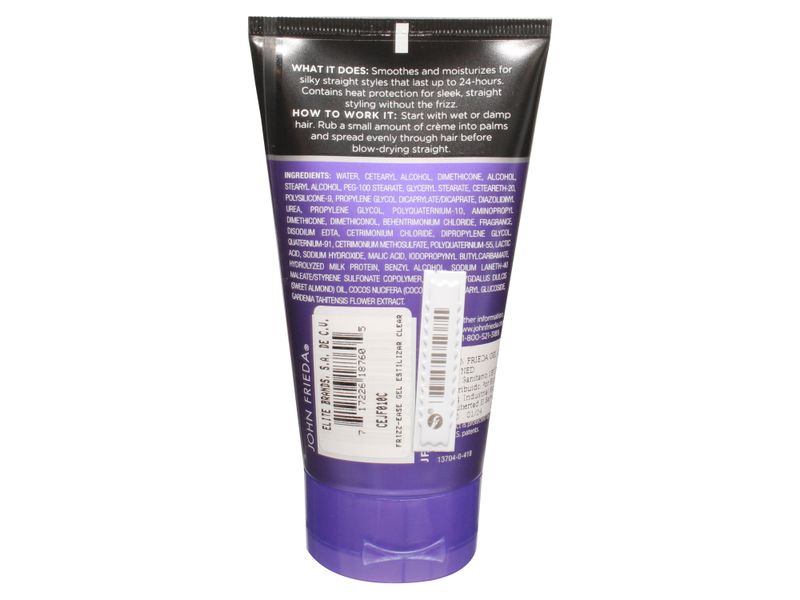 1. John Frieda Frizz Ease Clearly Defined Gel for Blonde Hair - wide 4