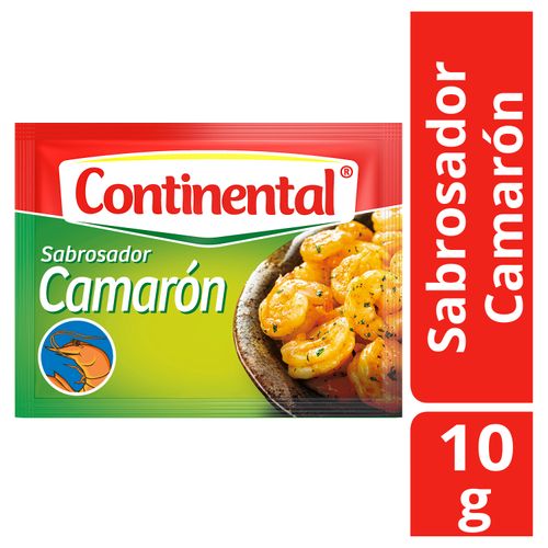 4 Pack Consome Continental Camaron - 10 g