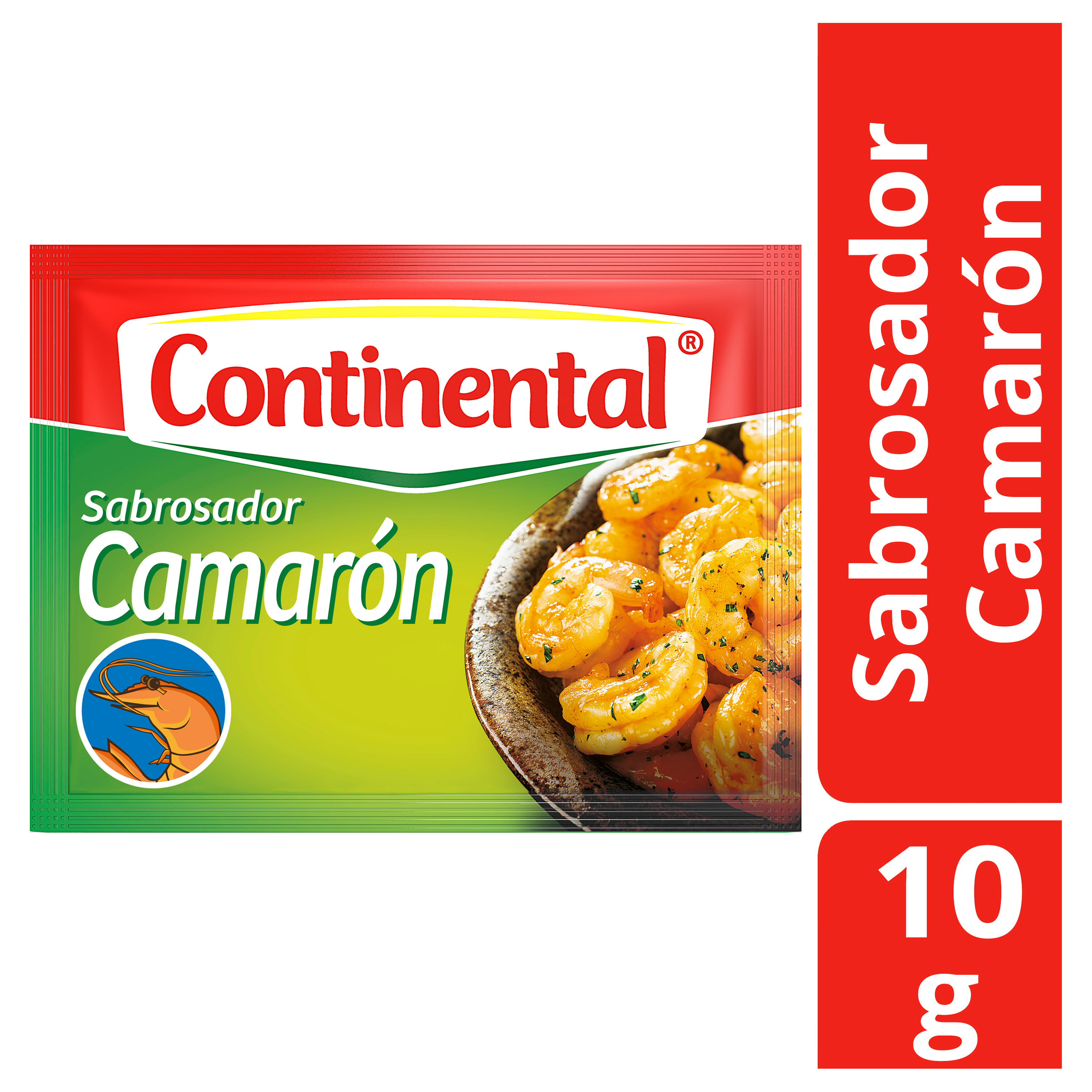 Comprar 4 Pack Consome Continental Camaron - 10 g | Walmart Salvador