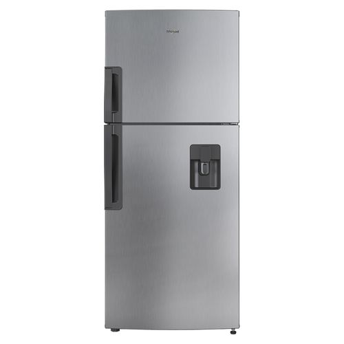 Refrigeradora Marca Whirlpool Silver Dispensador Exterior De Agua Incluye 15 Piezas