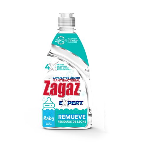 Lavaplatos Líquido Zagaz Expert Baby - 400 g