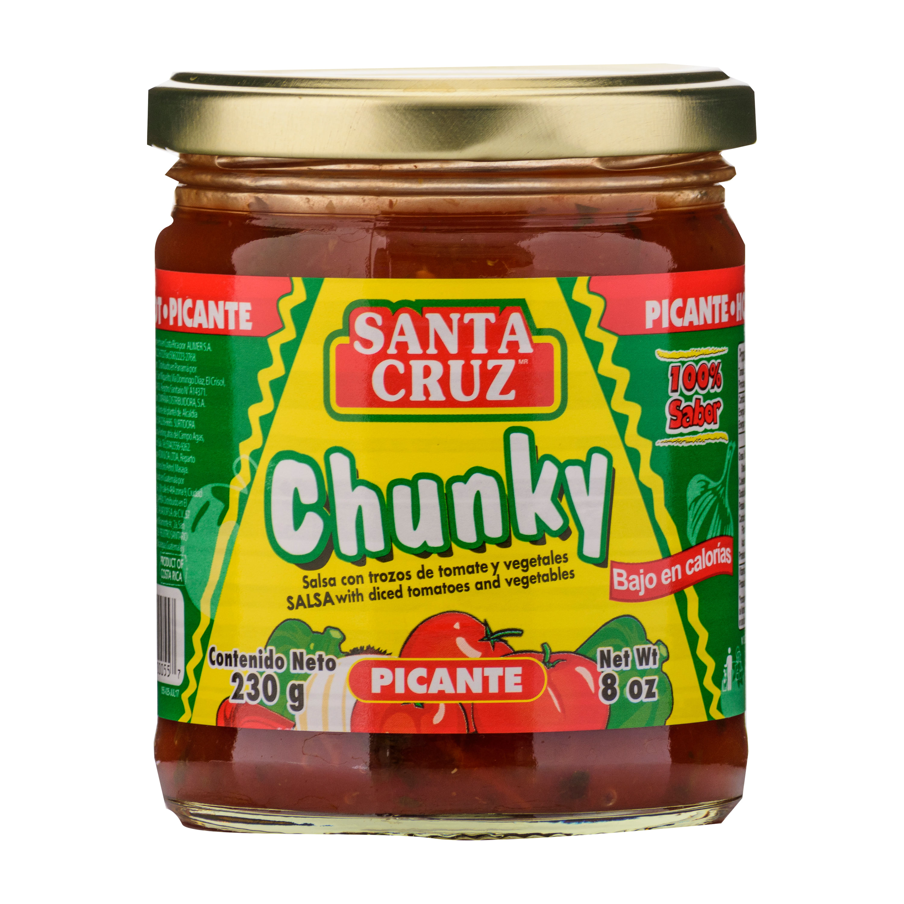 Comprar Santa Cruz Salsa Chunky Picante 230 Gr Walmart El Salvador