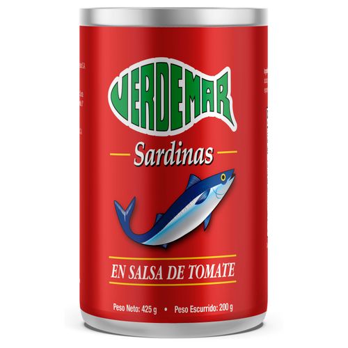 Sardina Verdemar Tomate 425 g