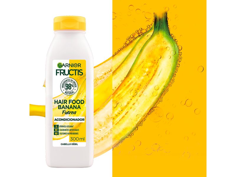 Hair-Food-Acondicionador-De-Fuerza-Garnier-Fructis-Banana-300ml-4-6636