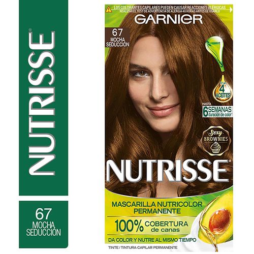Tintura Permanente Garnier Nutrisse - Chocolate 67