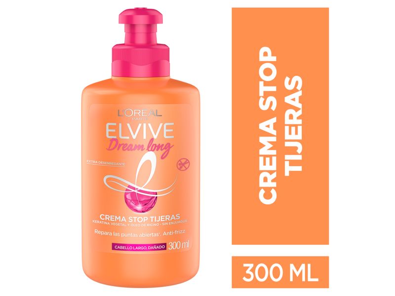 Crema-Para-Peinar-Stop-Tijeras-L-Or-al-Paris-Elvive-Dream-Long-300ml-1-6616