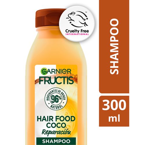 Hair Food Shampoo De Reparación Garnier Fructis Coco - 300ml