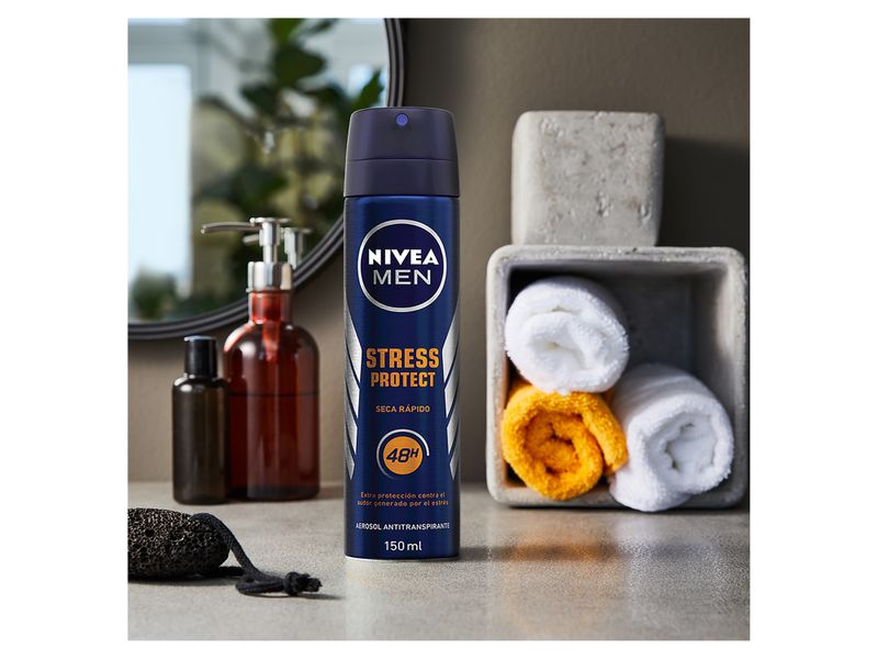 Desodorante Spray Nivea Men Stress Protect 150ml 1590