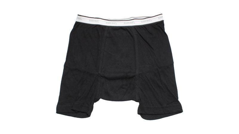 Boxer Caballero Juvenil Rombos Don Algodón Pack 2 a precio barato Talla M  Color Negro/Gris