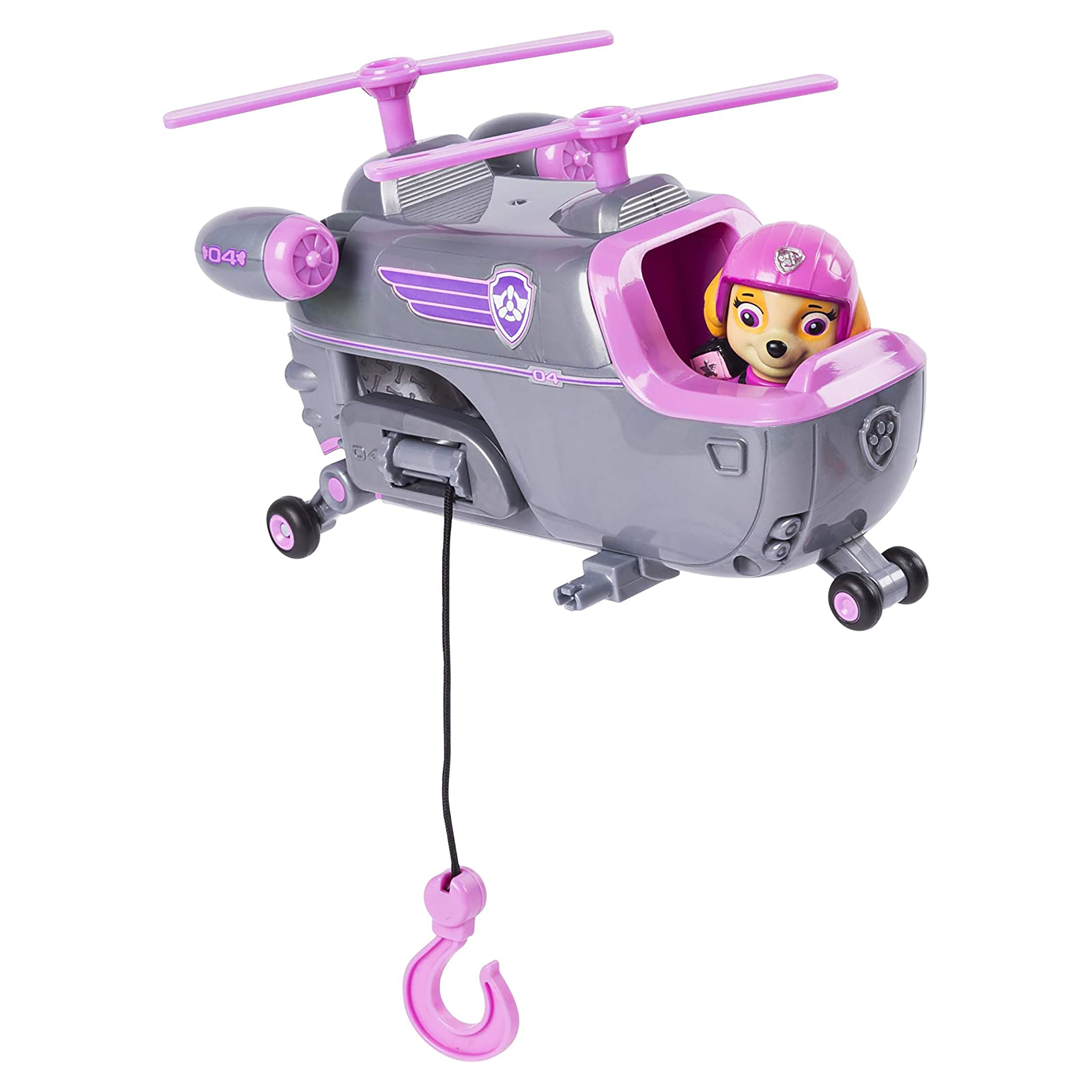 Juguete de avión con juego de helicópteros de juguete para automóvil,  juguete de avión desmontable para niños y niñas, transporte de carga,  Patrulla