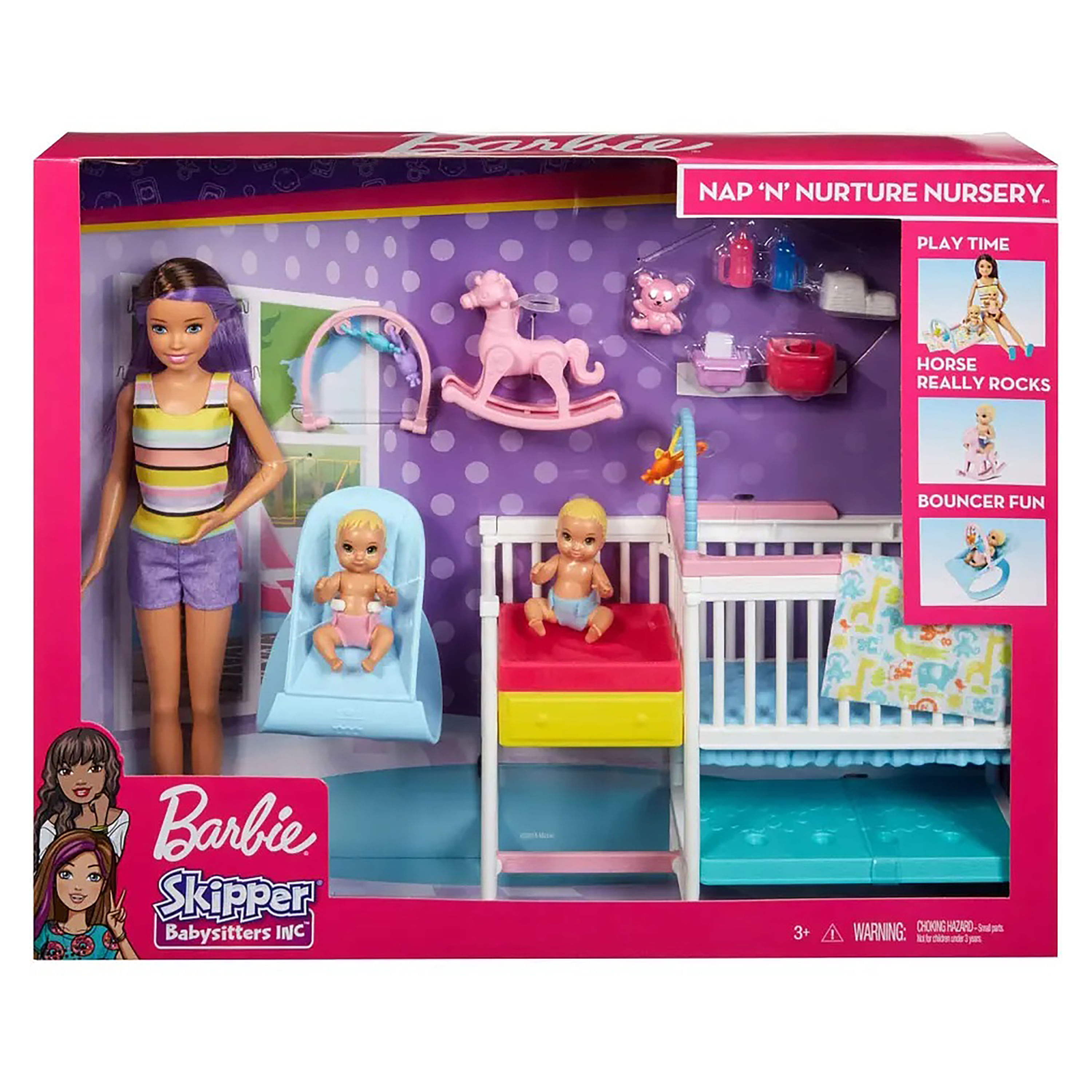Sæbe have på ukuelige Comprar Juguetes Barbie Skipper Guarderia De Bebes | Walmart El Salvador
