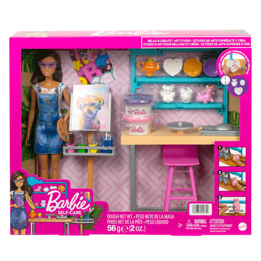 Jeg tror, ​​jeg er syg sort Making Comprar Juguete Barbie Estudio De Arte Creativo | Walmart El Salvador