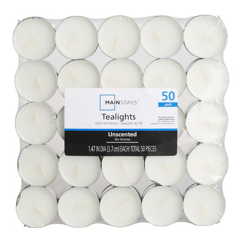 Set de 50 candelas Mainstays . Modelo: ZCA3H-50
