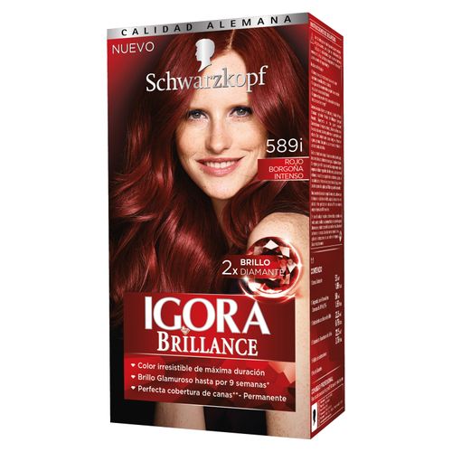 Tinte Igora Brillance 589I Rojo Borgo