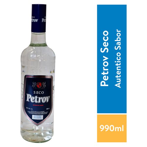 Vodka Petrov Seco 990 ml