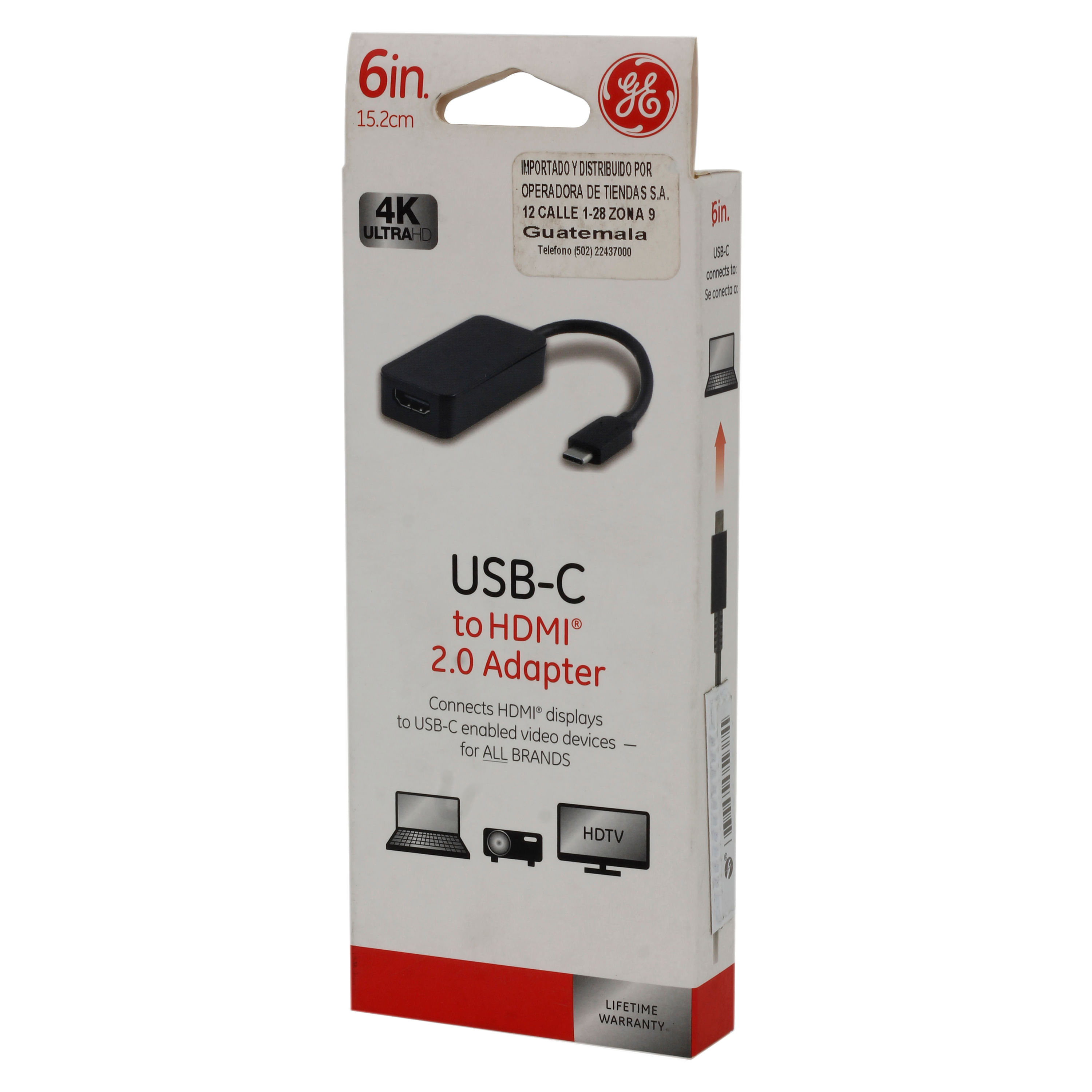 Adaptador vídeo, 2 en 1, USB-C macho / VGA & HDMI™ hembra, Ultra-HD 4K