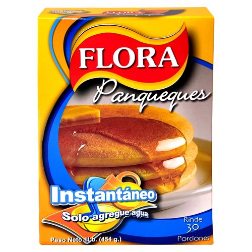 Harina Pancake Flora Natural Instanea - 454Gr