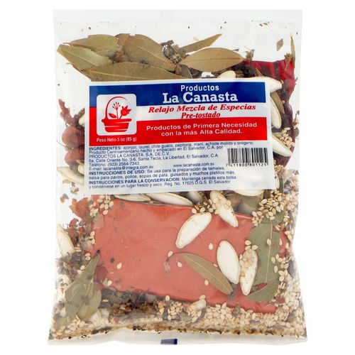 Relajo La Canasta Mas Achiote - 85 g