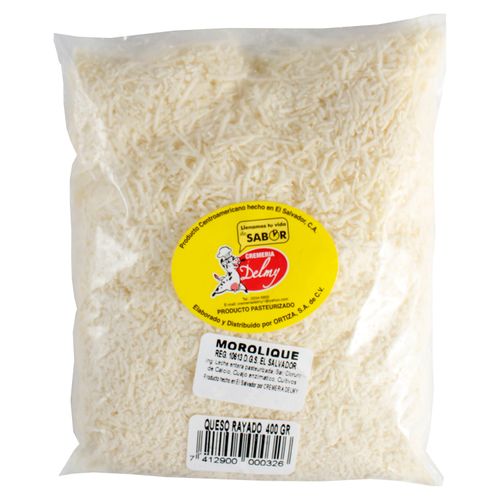 Queso Delmy Rallado Duro Blando - 400 g