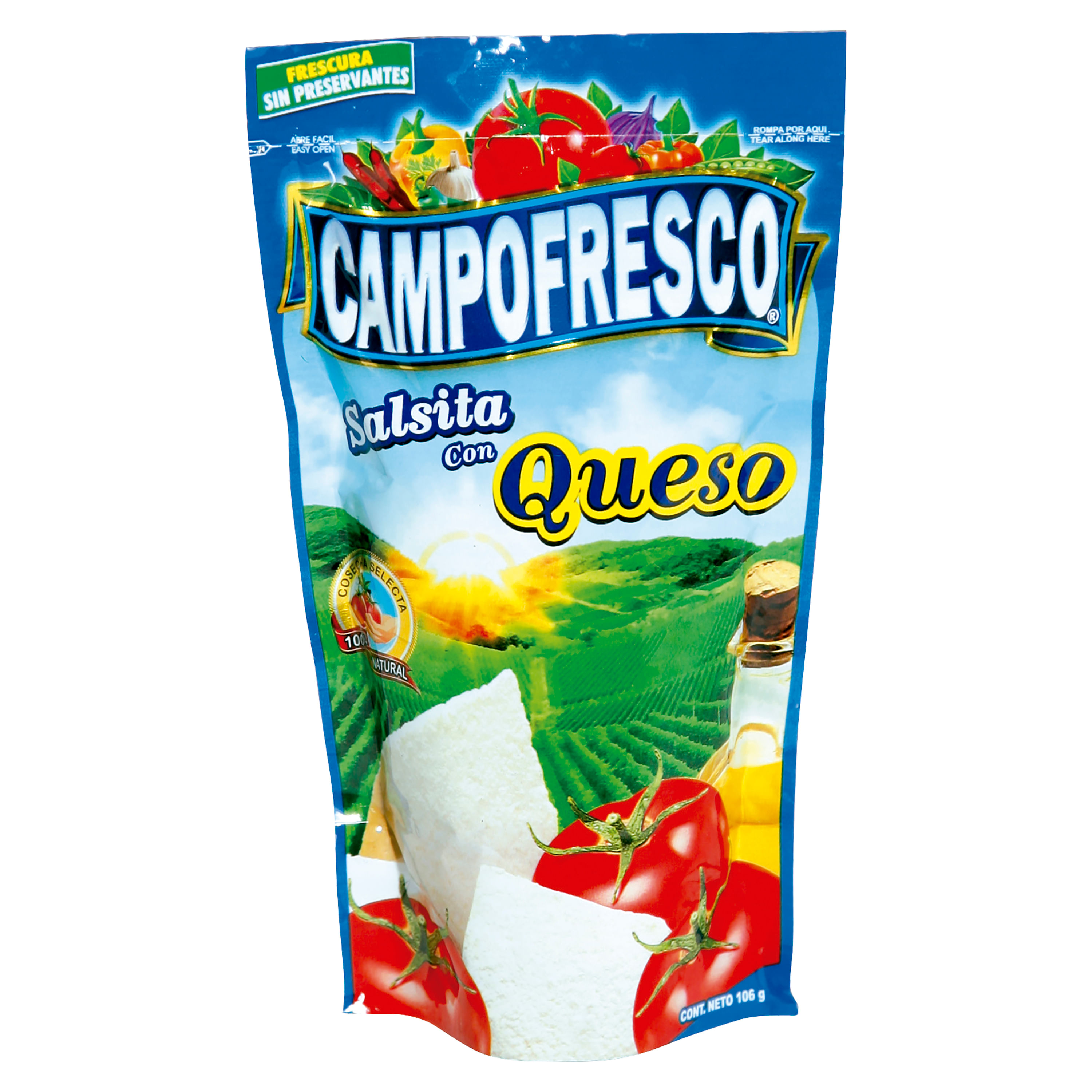 Comprar Salsa Campofresco Con Queso -106 g | Walmart Salvador