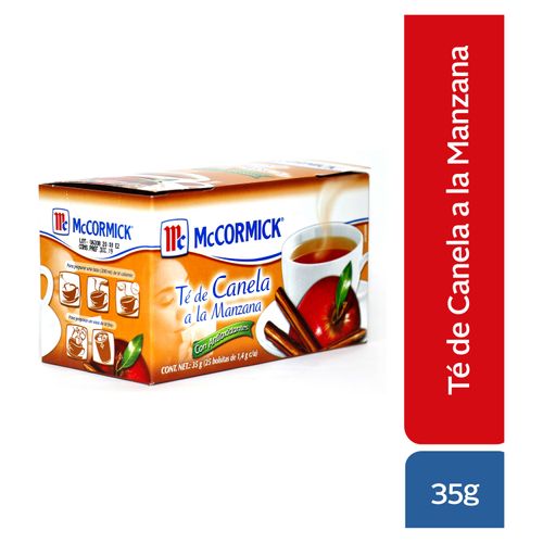 Té De Canela A La Manzana Mccormick 24 Sobres - 35 g