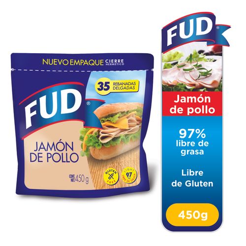 Jamon Pollo Fud Zipack 450