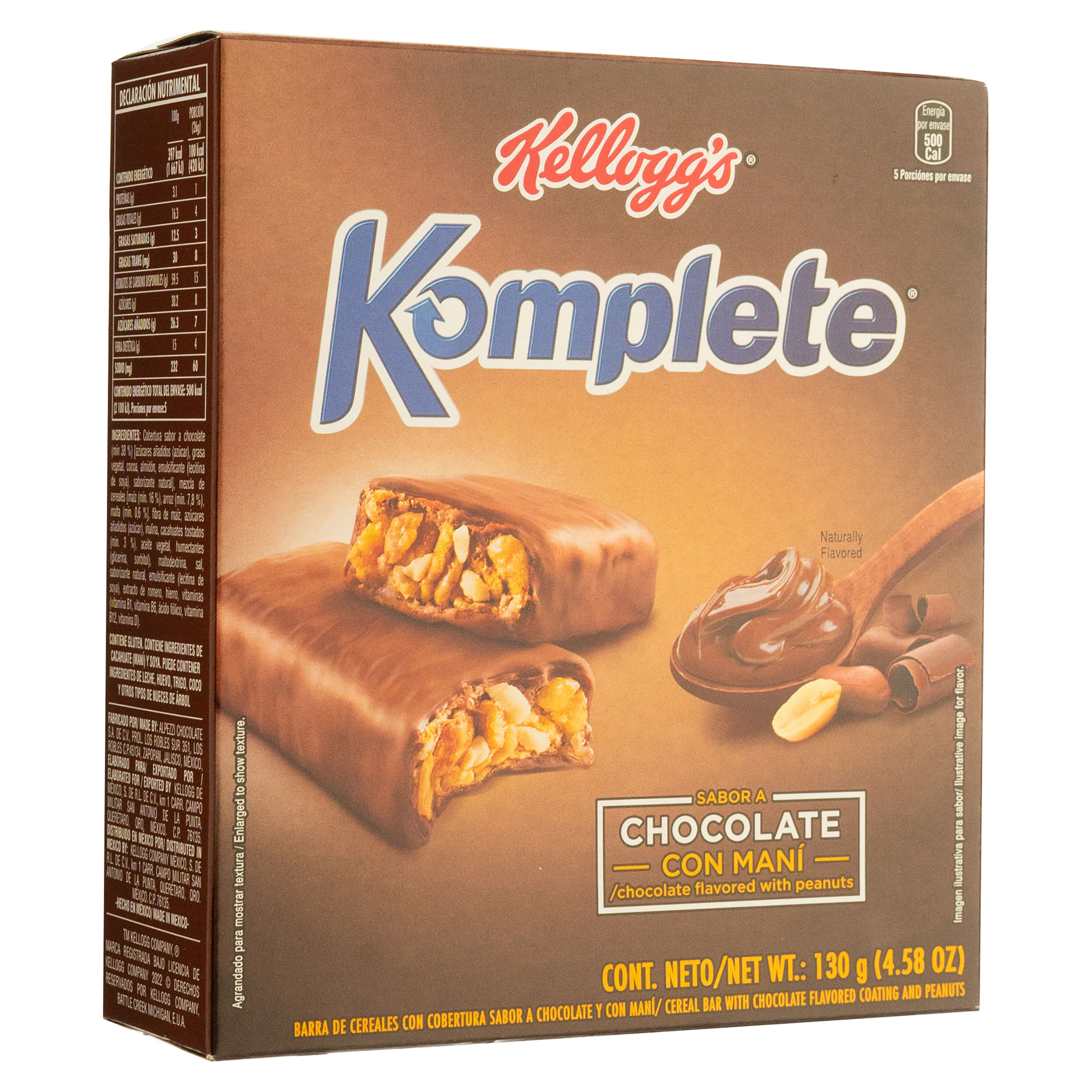 Comprar Komplete Kelloggs Barra Chocolate 1 30 g | Walmart Salvador