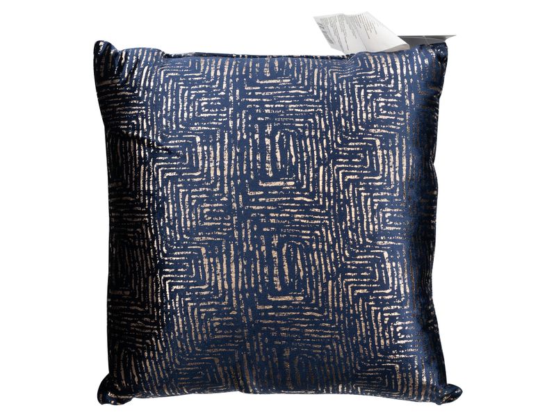 Cojin-Home-Trends-Chenille-45X45Centimetros-Azul-O-Dorado-2-26368