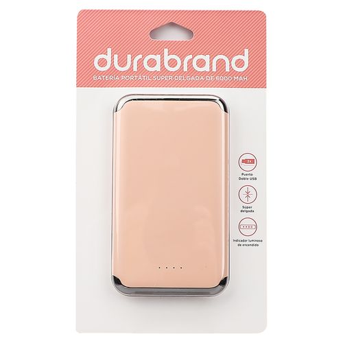 Bateria Durabrand Portatil Delgada 6000Mah