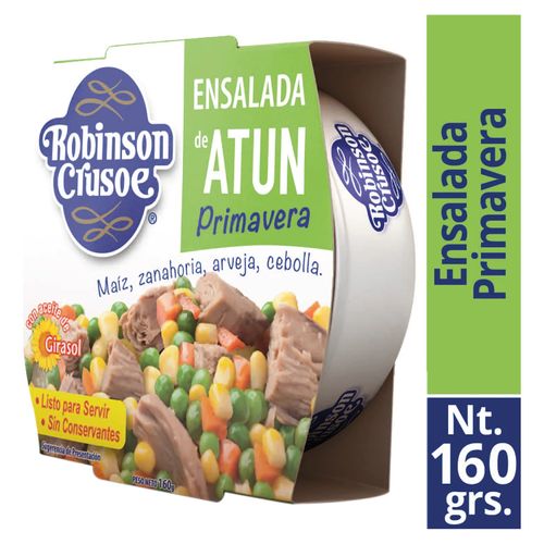 Ensalada Robinson Crusoe Atun Primavera 1 60 g